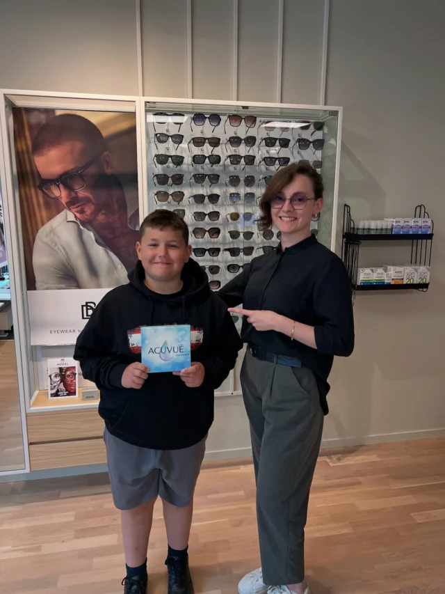 Här har vi vinnaren Brian som kammat hem en 3-månaders förbrukning av 1-DAY ACUVUE® OASYS MAX! Stort grattis igen!